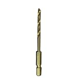 FIRST チタンコート六角軸鉄鋼用ドリル5本組 3.5mm mm2138-35 (金属・金工)