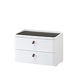 整理タンス ラック 棚 整理棚 カラー：ホワイト サイズ：2段