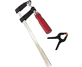 F型 クランプ 強力 固定 木材工作 木工 溶接 作業 用 50mm × 200mm 10本 セット (13)