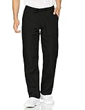 [パントン] 医療スクラブパンツ 男性用 白衣 メンズ ストレートパンツ 5018SC ブラック 日本 3L (日本サイズ3L相当)