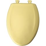 Bemia|#Bemis 1200SLOWT 211 Slow Close Sta-Tite Elongated Closed Front Toilet Seat Yellow [並行輸入品]