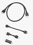 Unil Slim Jump Conn 6IN BL by Tech Lighting