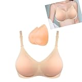 [Oulou] シリコンバスト 女装 ブラジャー バスト シリコン ブラジャーセットおっぱい 人工乳房 偽乳 コスプレ 乳房切除 偽娘 偽胸 75Bカップ