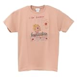 水森亜土 Tシャツ summer ダスティピンク Mサイズ