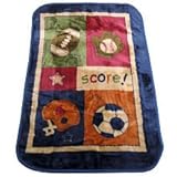 NoJo My Little MVP Luxury Plush Throw Blanket by Crown Crafts
