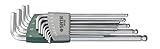 SATA 1/16インチ-3/8インチ12本組 六角棒レンチ ボールポイント  EA683BB
