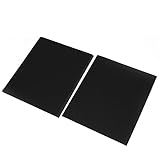 uxcell サンドペーパー　紙やすり　砥粒　研磨　炭化ケイ素　グレー　28cm x 23cm　10個入り