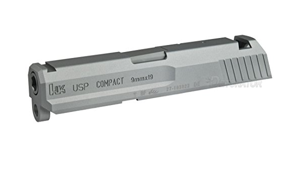Amazon Detonator 東京マルイ Uspコンパクト用 カスタムスライド シルバー パーツ 通販