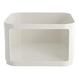 Kartell カルテル Square Element スクエアエレメント LOW （天板なし）/ホワイト SQE-4970-03