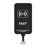 Vbestlife タイプCワイヤレス充電レシーバー、ユニバーサル10W USB Cシンワイヤレス充電器レシーバーチップ、すべてのAndroidデバイスタイプC用
