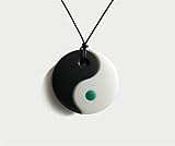 Yin Yang Emerald-Teething Necklace by Zen Rocks - a Stylish New Twist to Teething by Zen Rocks