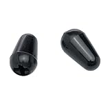 フェンダー Fender Stratocaster Switch Tips Black スイッチチップ 2個セット