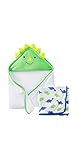 Just One You Dinosaur Bath Towel Set (One Size) by Carter's
