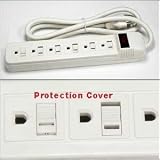 1.5 Ft 6-Outlet 15A Power Strip, 14AWG [並行輸入品]