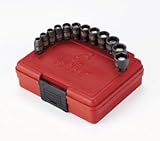 Sunex 1822 1/4-Inch Drive Magnetic Impact Socket Set Metric, 12-Piece [並行輸入品]
