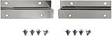 BRIGHTZ キャリイトラック DA63T DA65T 超鏡面ステンレスメッキリアマッドフラップ 延長ステー 2PC 【 REA－ETC－MID－004 】 DA63 DA65 DA A63 A65 63 65 キャリイ トラック キャリィ 43704