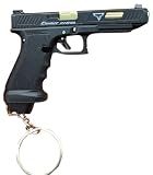 G34 TTI コンバットマスタースタイル 1/3スケール 金属製ミニチュア はいきょう 排莢式モデルガンキーホルダー G17 G18 G19 G26 [並行輸入品]