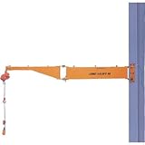 トラスコ中山 スーパー 二速型電動チェーンブロック付ジブクレーン 柱取付・シンプル型 JBCT1521H
