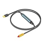 TIANQUXNGI USB - 光学サウンドアダプター USB to SPDIF トランスミッター デジタルコンバーター SPDIFポート接続 コンピューター ノートパソコン PC用