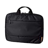 エレコム パソコンケース PCケース 11.6インチ (iPad pro12.9 / surface Pro/iPad 10.2) ケース ハンドル付き 前面ポケット ブラック BM-IBH11BK
