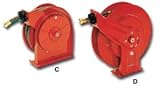 Reelcraft Spring-Driven Dual Oxygen-Acetylene Welding Hose Reel - Hose Inside Diameter -1/4 - Hose L