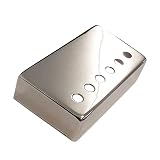YJB PARTS ハムバッカーピックアップカバー インチサイズ9.8mmピッチ (Nickel)