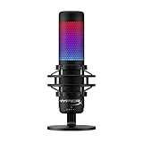 HyperX QuadCast S スタンドアロンマイク RGBライティング ストリーマー コンテンツクリエーター