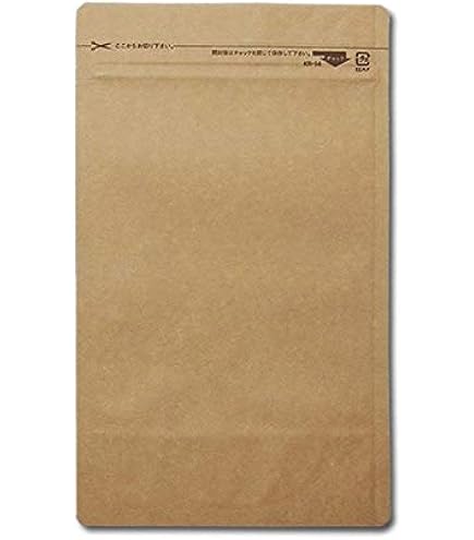 へイコー　HEIKO　チャックスタンド袋　BP14-22　窓付クラフト　100枚 Amazon.co.jp: HEIKO チャック付スタンド袋 BA14-22 クラフト 25