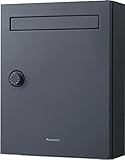 パナソニック サインポスト クリアス CLEAS FF ナチュラルブラック CTCR2501BP 前入れ 前出し 壁掛け 郵便ポスト 郵便受け 戸建住宅 マンション 集合住宅 (ナチュラルブラック)