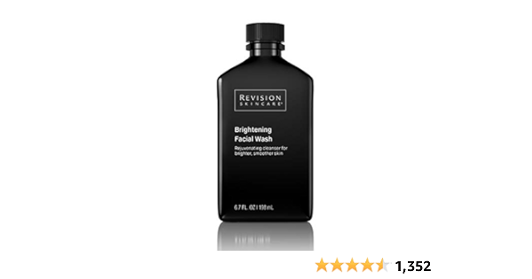 brightening face wash revision