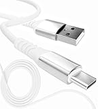 13カラー 4長さ PD急速 15W 60W 100W 100％シリコン 超高耐久 USB-A Type-C to Type-C【inklink Japan公式】充電ケーブル iPhone 充電コード USB-C 機器対応 急速充電 PC/パソコン/ノートパソコン/iPhone/iPad/Android (USB-A to Type-C 3A15W, ホワイト, 2m)