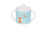 Lassig Kids BPA-free Melamine Cup with Non-Slip Bottom and Handle, Little Tree Fox by Lassig