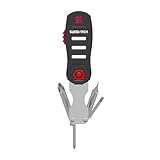 Swiss+Tech キーリング スクリュードライバーセット 6機能 ブラック