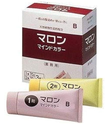 Amazon | ヘンケル マロン マインドカラー 1・2剤各70g×3本入 B(明るい