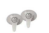Dreambaby Swivel Appliance Latch (Pack Of 2, Silver colour)