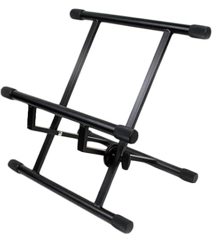 Supporto Regolabile Per Amplificatore Chitarra Vondynote - Altezza 53-81 Cm, Inclinazione 0-67,5°, Portata 30 Kg