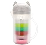 Dreamskull コップ プラスチック セット子ども 4個セット 耐熱コップ (ベージュ)
