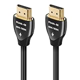 AudioQuest 2.25m Pearl 48 2.1 HDMIケーブル - 8K/10K Ultra HD、ゲーム、高速、48Gbps、HDR、eARC。
