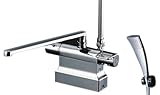 TOTO 浴室用水栓 台付き リフレッシュサーモ 凍結防止水抜き仕様 TMGG46ECZ (エアインシャワー・めっき角型)