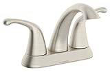Symmons SLC-6610-STN-1.0 Unity Centerset 2-Handle Mid-Arc Bathroom Faucet, Satin Nickel, 4 by Symmon