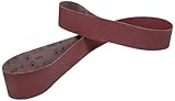 3M Cloth Belt 340D, Aluminum Oxide, 6 Width x 108 Length, 80 Grit Film Media Splice (Pack of 20) by 