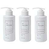 フィルムシャンプー3本セット Hi-POTION エクステ専用 頭皮ケア シャンプー 300ml×3本 ダメージ補修 低刺激 かゆみ エクステケア ウィッグケア ホワイトムスクの香り 美容室専売品 日本製