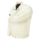 アイトス 長袖サマーブルゾン(無地) (春夏用)  AZ-5590  001  アイボリー LLサイズ