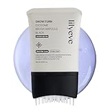 【Amazon 限定】lilyeve リリーイブ グローターン エクソソーム ブラシアンプル BLACK 100ml / メンズ集中スカルプケア/頭皮環境ケア/ヘアコンディショニング/頭皮用アンプル