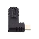 Cablecc 4.0x1.3mm 入力 DC ジャック - Type-C USB-C 電源プラグ 充電角度 90 度 アダプター ラップトップ 電話用
