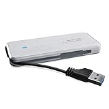 エレコム 外付けSSD 960GB USB3.1(Gen1)対応 TLC ケーブル収納 ホワイト ESD-EC0960GWH