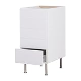 IKEA(イケア) FAKTUM アブストラクト ホワイト 60 cm 09833097 ベースキャビネット 引き出し5段付、アブストラクト ホワイト