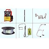 電気牧柵器イノシシ用2段張り　250mFRPセット