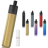 Aspire Vilter 2 電子タバコ 本体 ニコチン タール無し ベイプ スターターキット アスパイア 持ち運び シーシャ アスパイヤ ヴィルター 禁煙 (ゴールド)