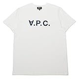 [アーペーセー] トップス Tシャツ ホワイト メンズ APC COBQX H26586 IAK TーSHIRT VPC BLANC H IAK DARK NAVY 半袖カットソー M [並行輸入品]